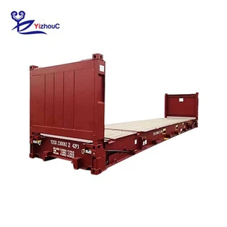 20 -футовые контейнеры по доставке стоек с плоской стойкой